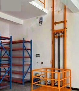 ลิฟต์ขนส่งสินค้าแบบไฮดรอลิก (Hydraulic-lift Freight Elevator)